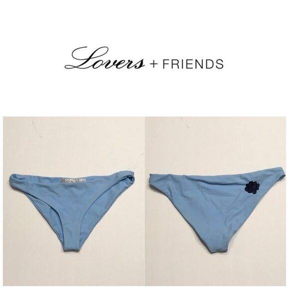 Lovers & Friends baby blue bikini bottoms. NWOT - Picture 6 of 11